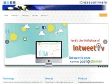 Tablet Screenshot of crosspollinate.org